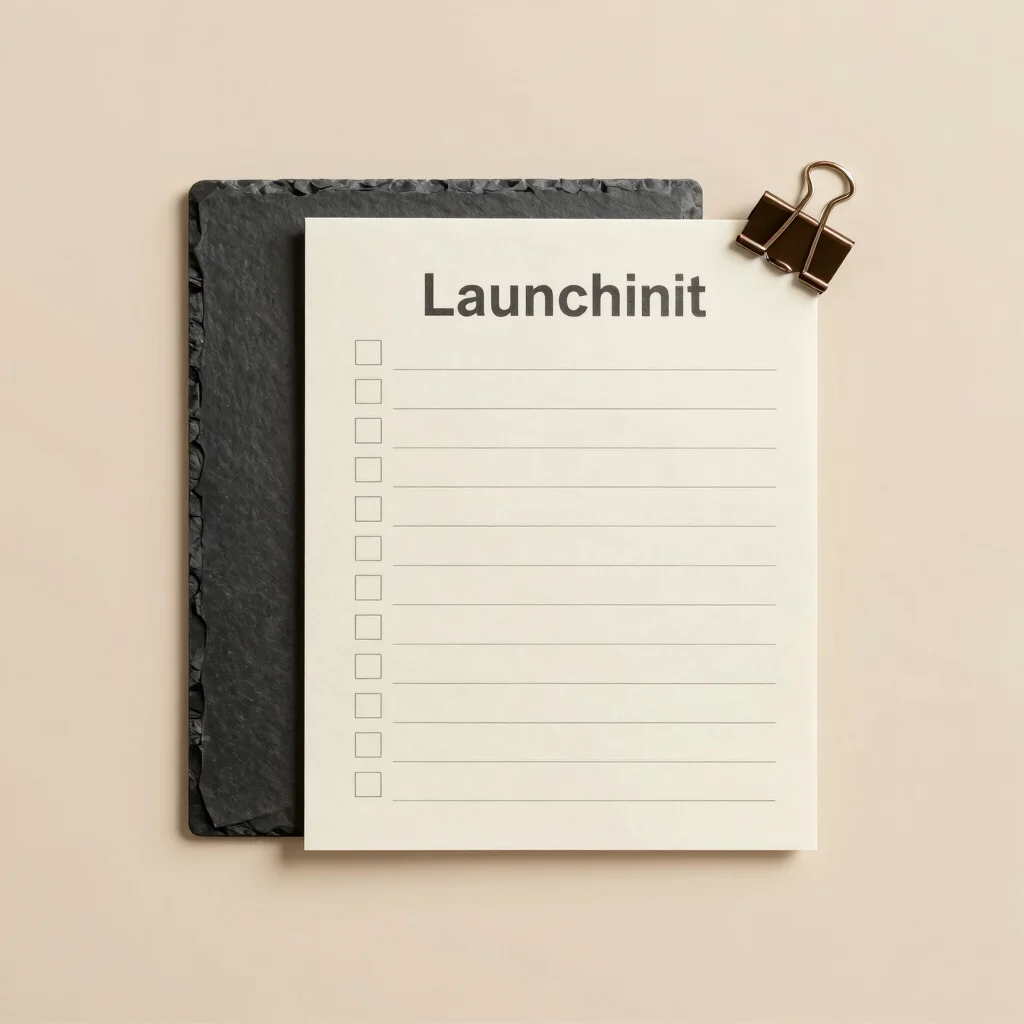 Launch Checklist Set